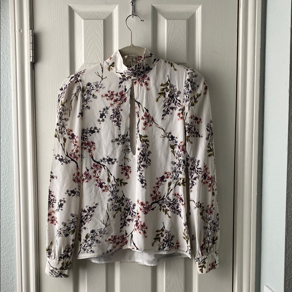 Stone Cold Fox silk blouse